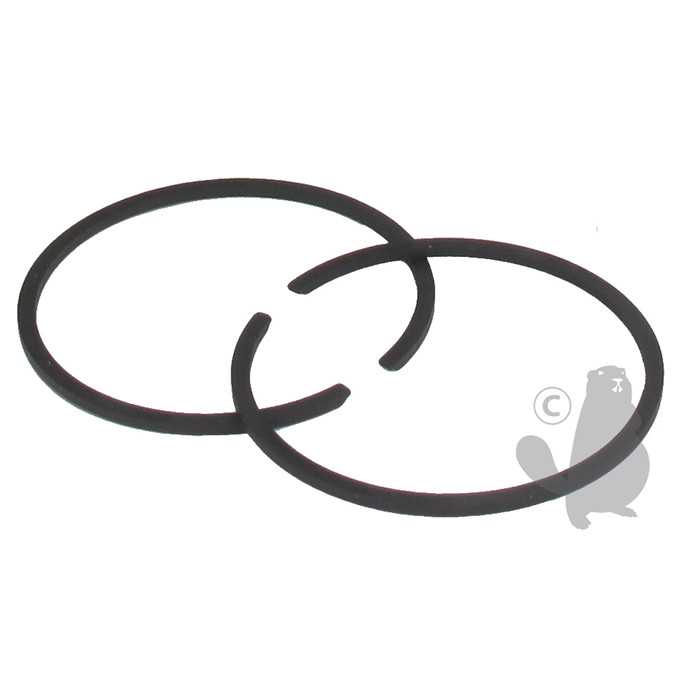 Jeu de segments de remplacement adaptable STIHL pour notre cylindrée 5709727., 5709727B, 570-9727B