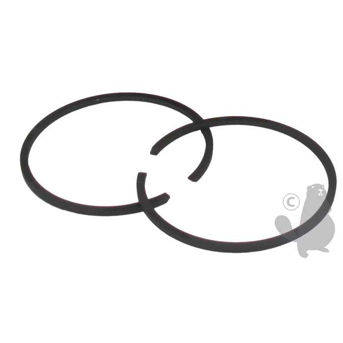 Jeu de segments de remplacement adaptable STIHL pour notre cylindrée 5709726., 5709726B, 570-9726B