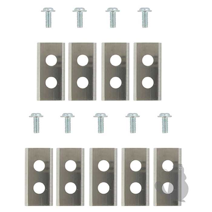 Blister contenant 9 lames pour robots WORX LANDROID M1000 WG754E WG791E.1 WG791E WG794E WG793E., 1108590, 110-8590
