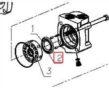 Joint de pompe hydraulique ETESIA H124D, 29947, ET29947