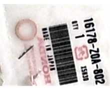 [16178-Z0A-802] Joint GCV520 HF2417, 16178-Z0A-802