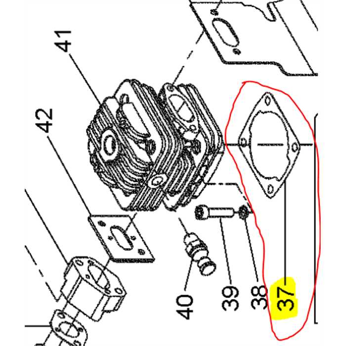 [BB240270] Joint embase de cylindre Makita bbc5700, 240270, BB240270