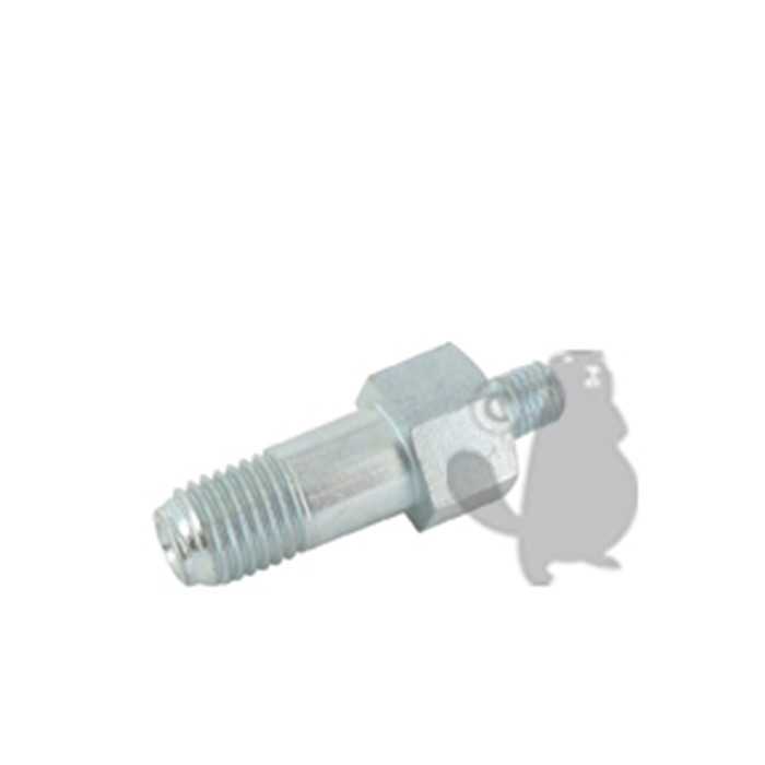 Adaptateur pour tête fil nylon à  bouton métal TECOMEC-M10 x 1 25 gauche mà¢le, 1602928, 160-2928