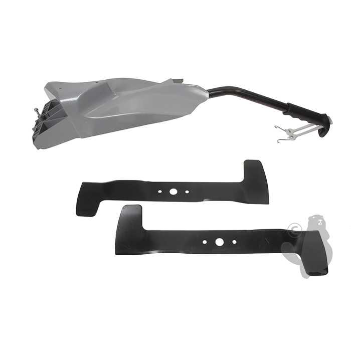 Kit obturateur Mulching dorigine CASTELGARDEN avec Lames pour TC92 après de 2006. Remplace référenc, 6802905, 680-2905