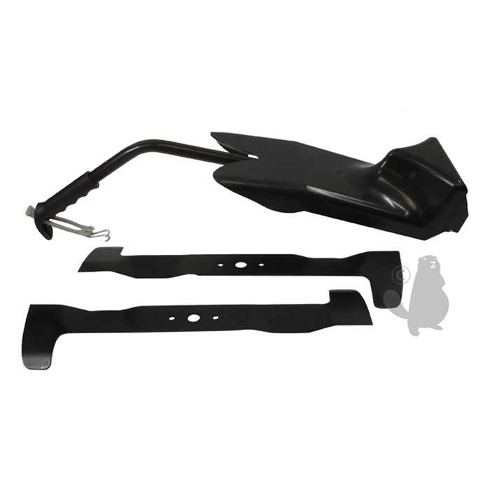 Kit Mulching CASTELGARDEN avec Lames pour TC102 à partir de 2006, 2999000730, 6802906, 680-2906, 299900073/0