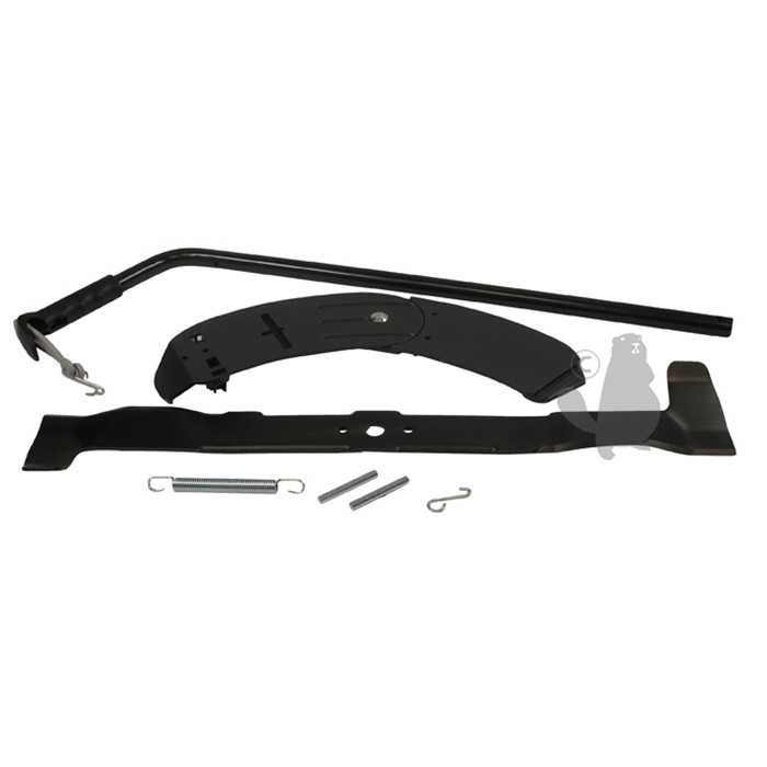 Kit obturateur Mulching dorigine CASTELGARDEN avec Lames pour TC72. Remplace référence dorigine : 9, 6802904, 680-2904, 99900036.