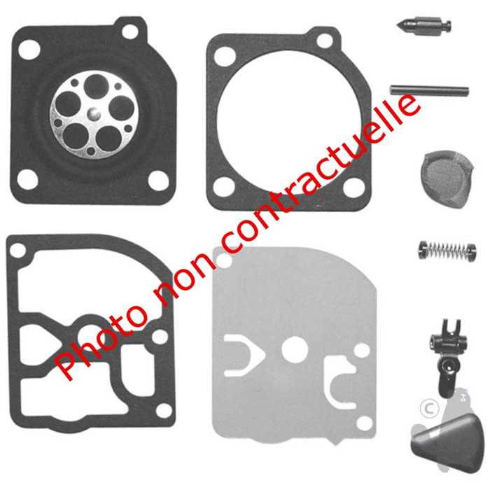 Kit réparation pour carburateurs dorigine RK-22HU., RK22HU, RK2-2HU