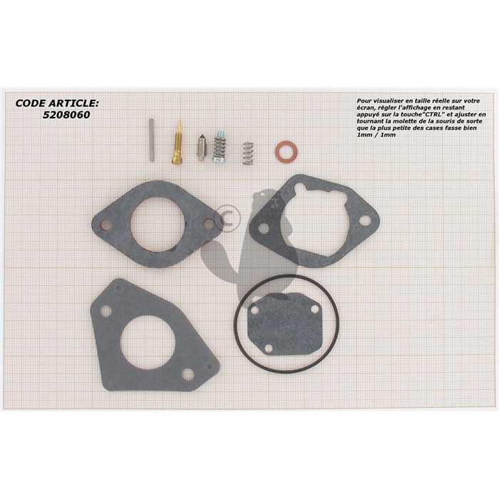 kit réparation membranes/joints, 5208060, 520-8060