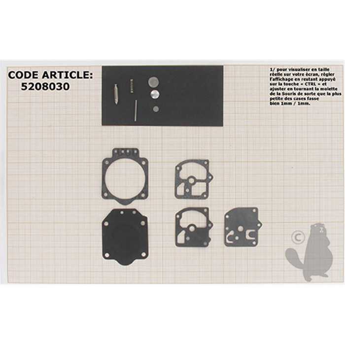 kit réparation membranes/joints, 5208030, 520-8030