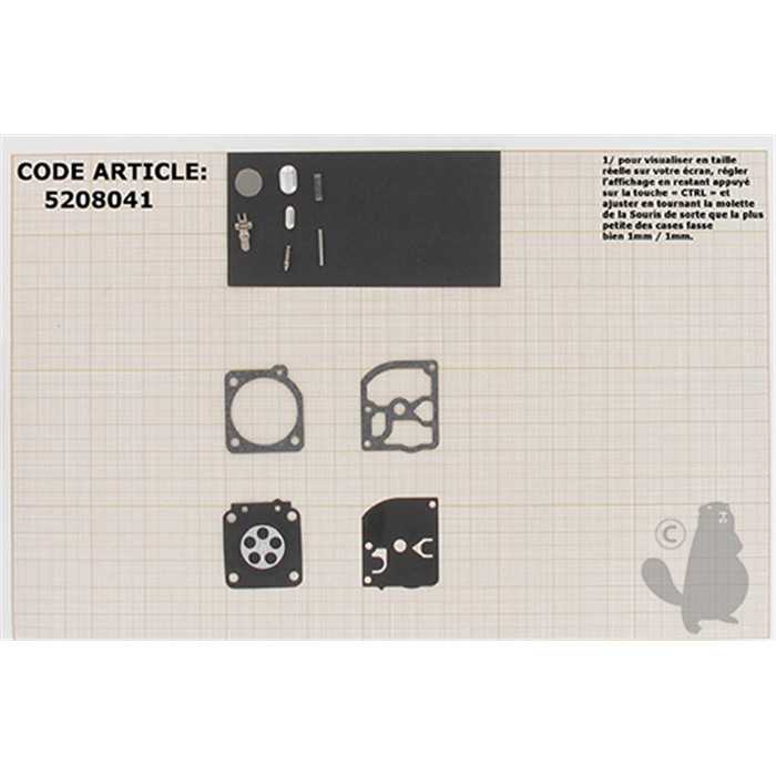 kit réparation membranes/joints, 5208041, 520-8041