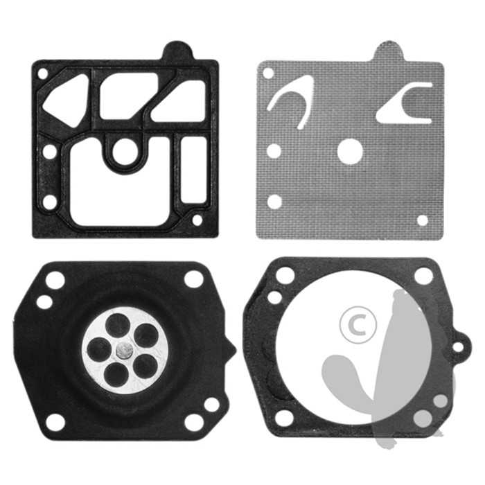 Kit membranes adaptable pour carburateur HDC monté sur HUSQVARNA 371 133 STIHL 029 039 044 046 , D10-HD, D10HD