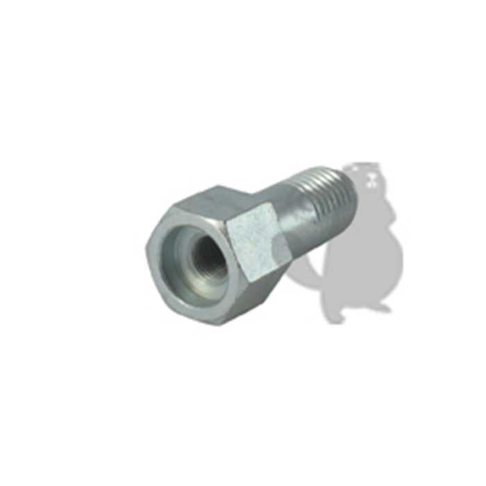 Adaptateur pour tête fil nylon à  bouton métal TECOMEC - M10 x 1 00 gauche femelle, 1602935, 160-2935