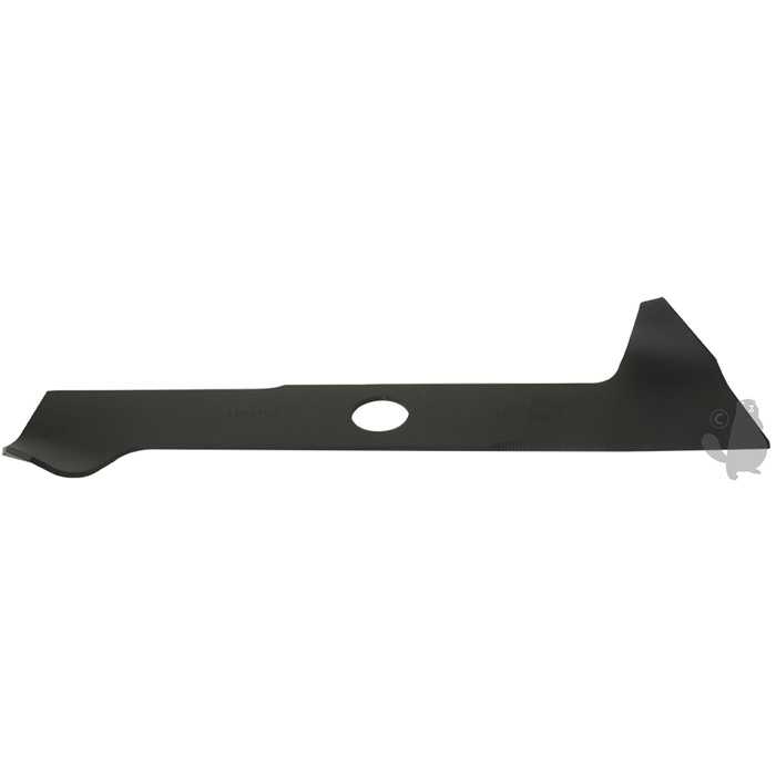 [15166] Lame soufflante adaptable pour tondeuse SABO Turbostar 43 291-121-000 et 43ESH - L: 430mm alésage c, 1101163, 110-1163, 2911221000, 0701-31796, 070131796, 291 121 000,  SA1516, 00291 121 000,  SA15166,  15166,  91670R,  7035,  291121000,  SAA15166,  291121000SA15166, 13270117