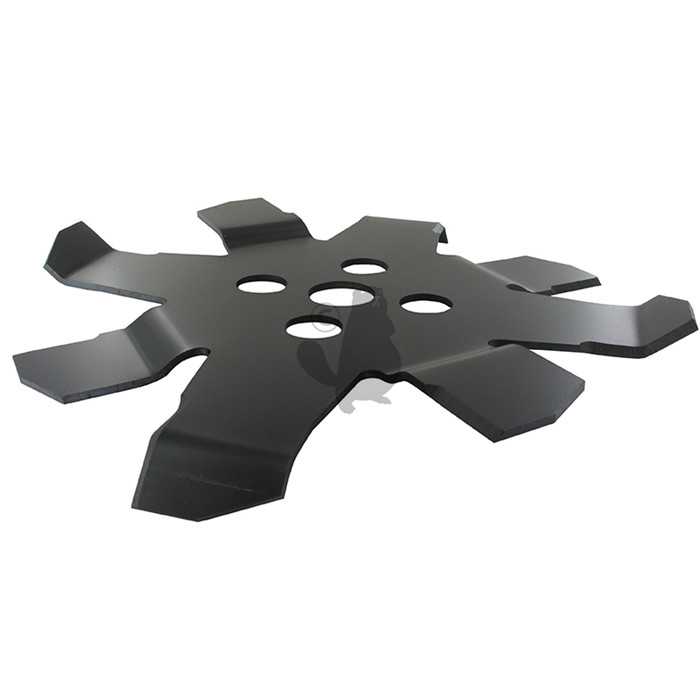[120-0208] Lame 8 dents spéciale mulching pour débroussailleuse - Coupe de 250mm alésage: 25 4mm épaisseur: 3, 1200208, 120-0208