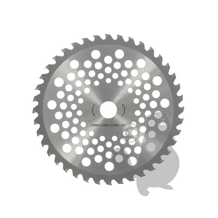 Lame à pointes carbures 40 dents diam extérieur 230 et alésage 25 4mm pour système de coupe 1603085, 1202302, 120-2302