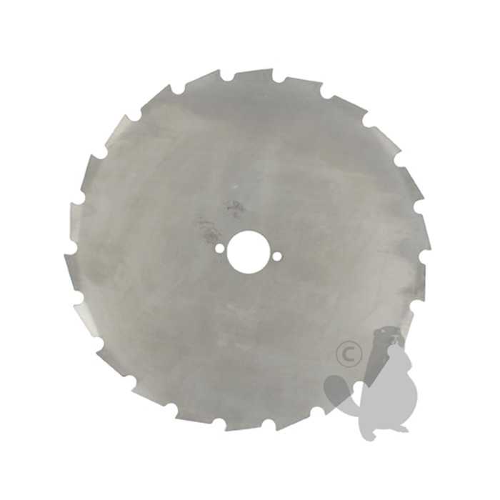 Lame maxi pour débroussailleuse - 24 dents diam : de coupe: 225mm alésage: 25 4mm., 1202249, 120-2249