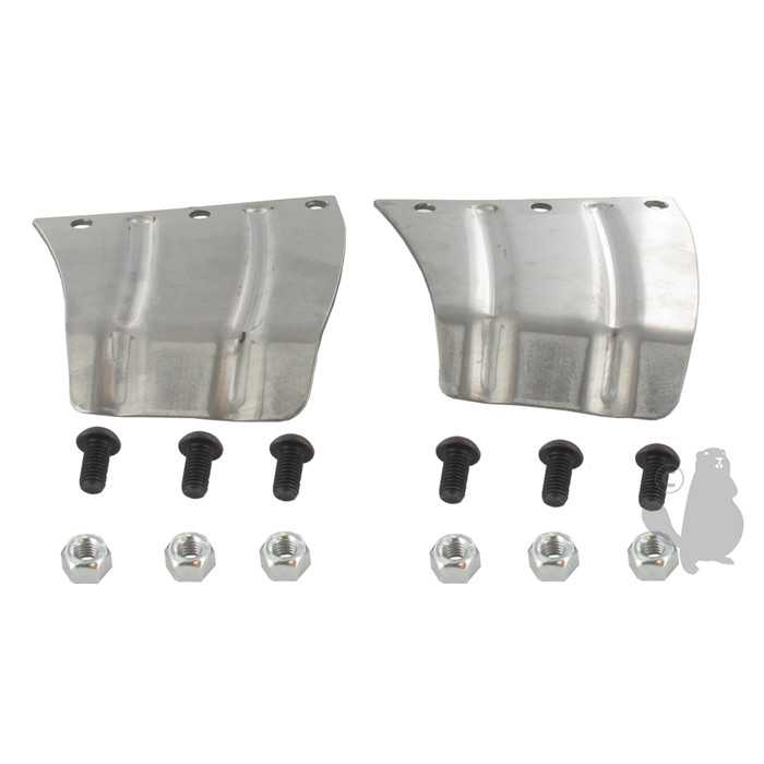 Jeu de deux ailettes soufflantes et boulons de fixation adaptables AL-KO pour machines T85 T85HD T, 1108484, 663.5, 514659, 110-8484