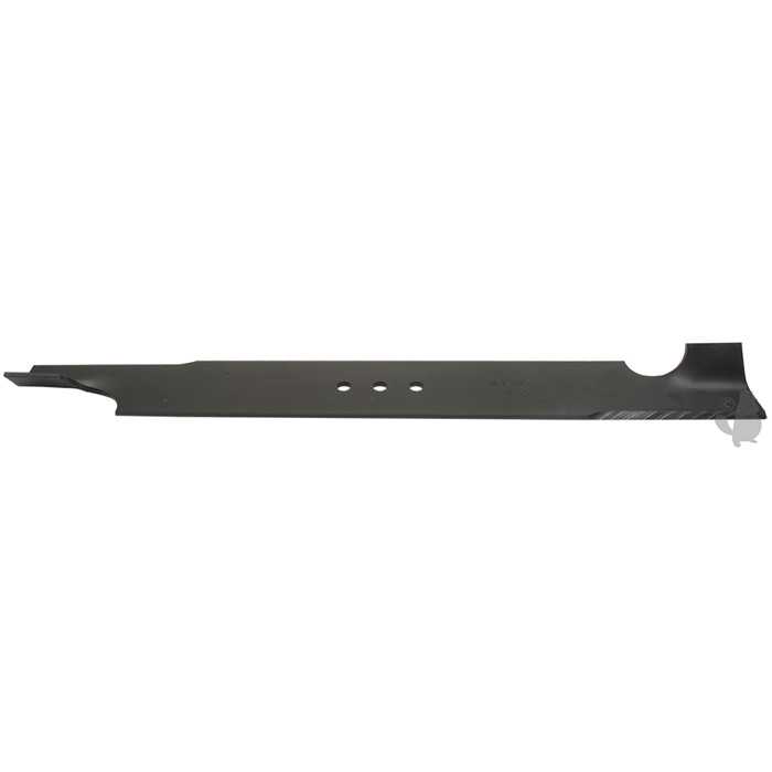 Lame adaptable pour tondeuse BOBCAT- L: 530mm alésage central: 10mm entraxe: 52mm. Remplace origin, 1103466, 110-3466