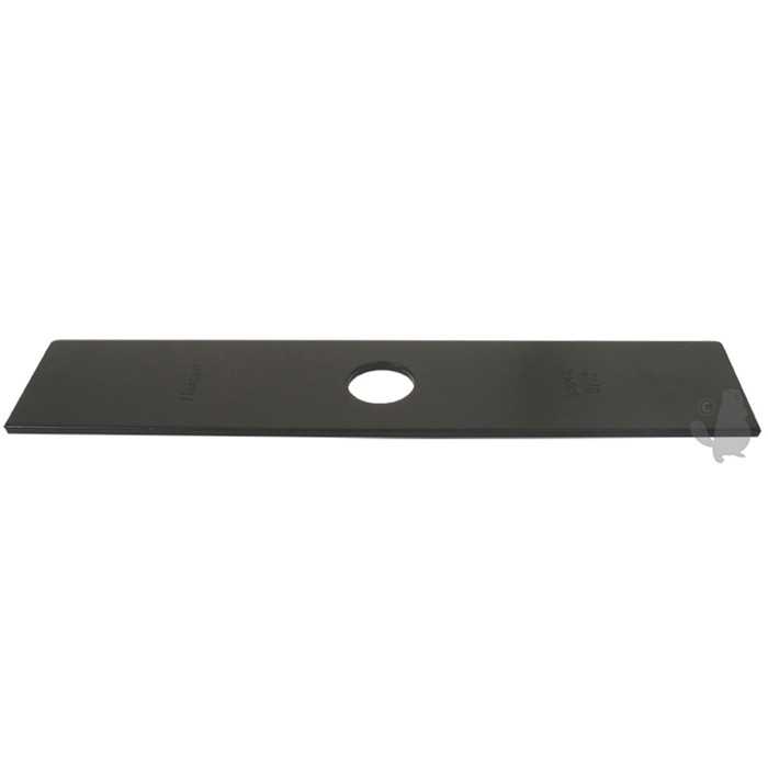 Lame pour dresse-bordure MORRISON et MASPORT2 dents. Remplace origine 550442. Largeur: 50 mm Longue, 1108473, 110-8473
