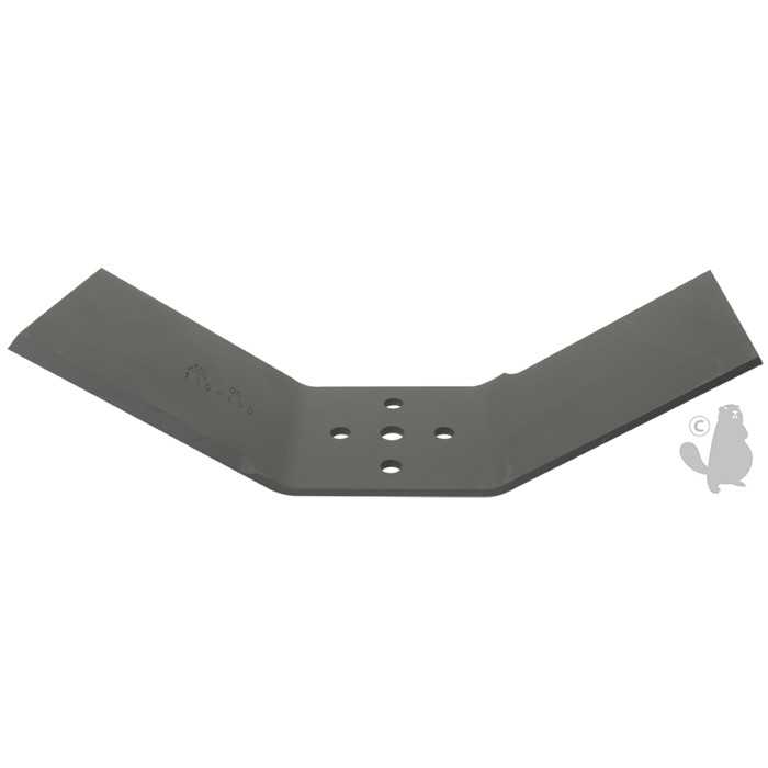 [110-8366] Lame mulching adaptable rotation à gauche pour tondeuse autoportée COUNTAX / WESTWOOD et ECHO pour, 1108366, 110-8366
