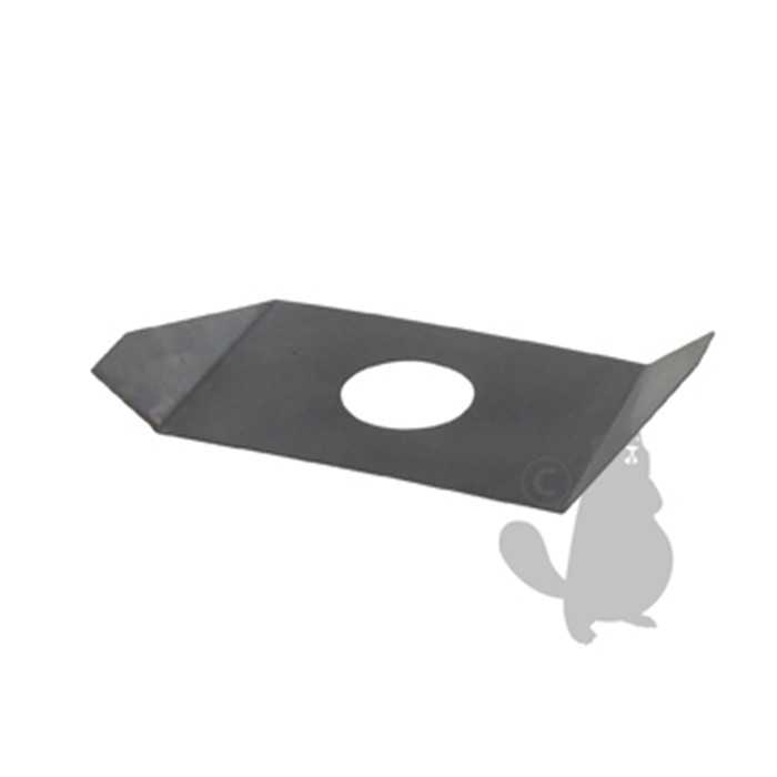 Accessoire pour débroussailleuses à dos. Lame spécifique se monte entre loutil de coupe et le renvo, 1202000, 120-2000