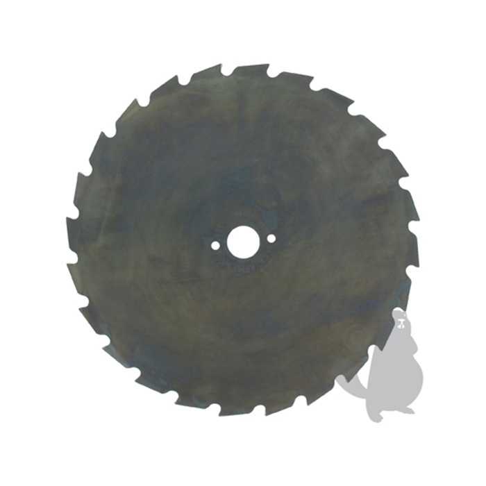 Lame maxi pour débroussailleuse - 24 dents diam : de coupe: 225mm alésage: 20mm., 1202248, 120-2248