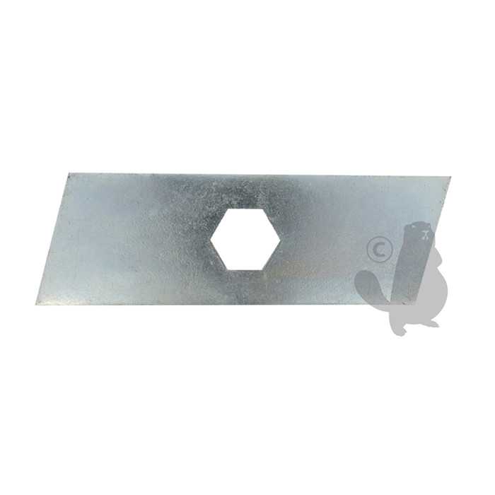 [K320020021] Lame pour scarificateur PUBERT Oscar 1600E Oscar 40B. Remplace origine K320020021 K320020026. 15 c, 1306698, K320020026, 130-6698