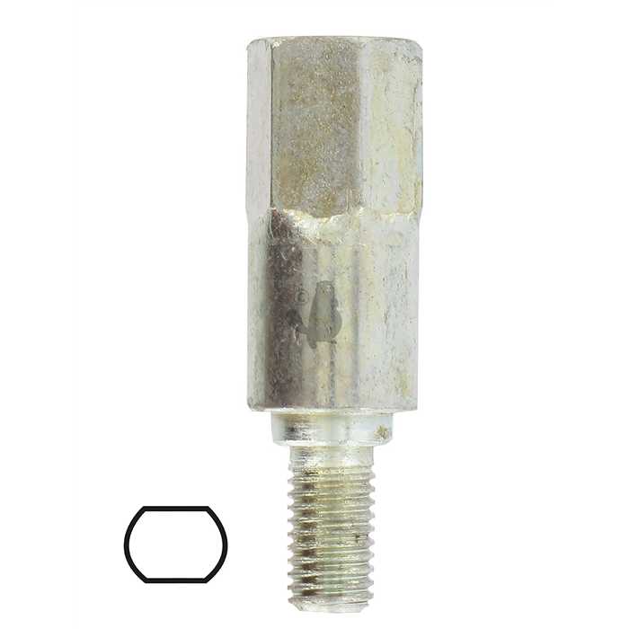 [160-2050] ADAPTATEUR POUR RENVOI D ANGLE UNIVERSELLE DEB STIHL 5.5mm, 160-2050, 1602050