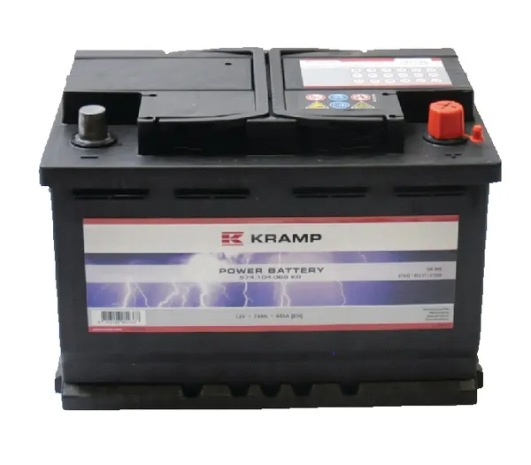[574104068KR] Batterie 12v 74ah remplie, 574.104.068.KR