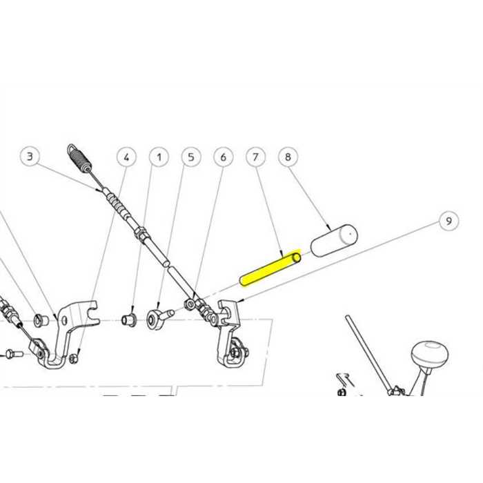 [MPA 01 161 770] LEVIER HERSE eliet gzc1000 MPA01161770, MPA 01 161 770, MPA01161770
