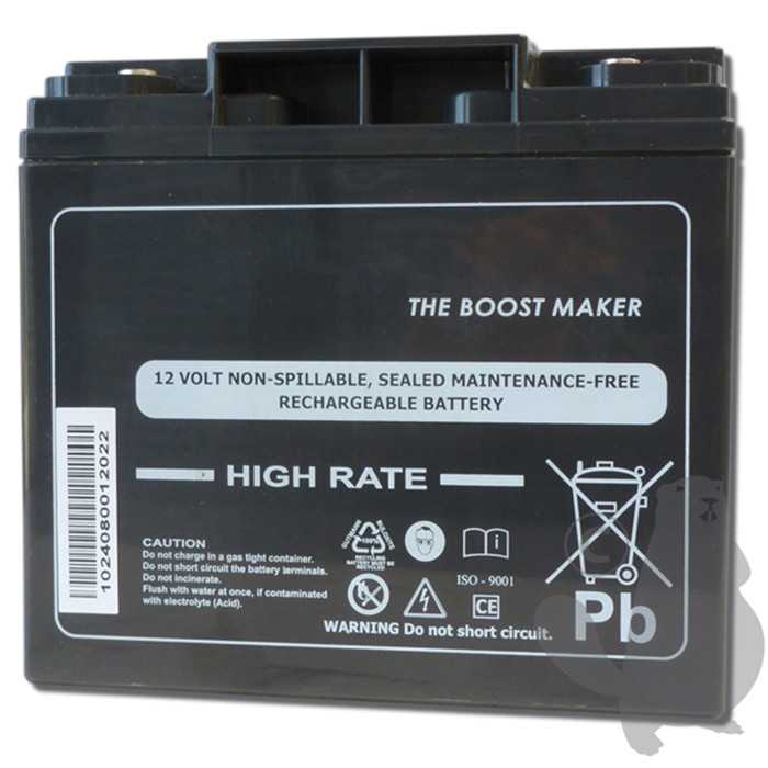 Batterie 12V 760A pour booster de Batterie XMICROBOOST. L: 183 mm l: 77 mm H: 167 mm. Poids: 6 82, 2103165, 210-3165