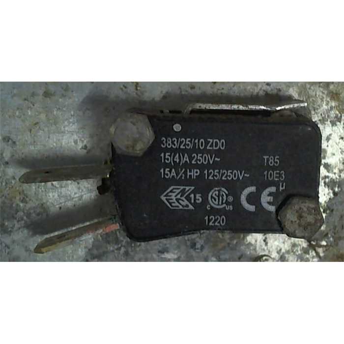Microrupteur de puissance bugnot bvn34