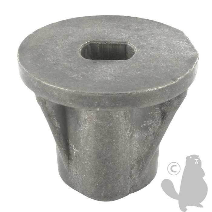 [610-3382] Moyeu de lame adaptable pour CASTELGARDEN - MAC GARDA modèles GB504 - GB504TR et TRE - M504 - M504TR, 6103382, 610-3382