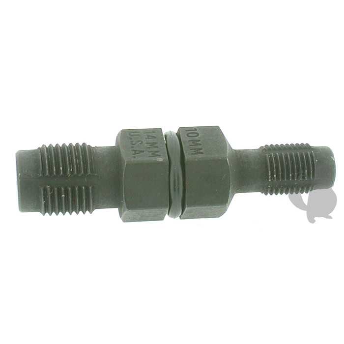 [920-6884] Outil à raviver les filetages de bougie dallumage dans les culasses. En métal pour diam : 10 et 14mm, 9206884, 920-6884