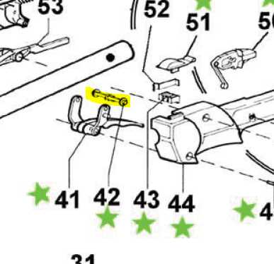 020868 perno leva comando gas ACTIVE