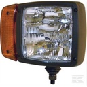 Phare de travail droite hella avec clignoteur incorpore, 1EA993975101