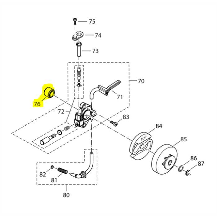 [170.245.130] Pignon entrainement pompe a huile Dolmar PS32-PS3410, 170245130, 170.245.130