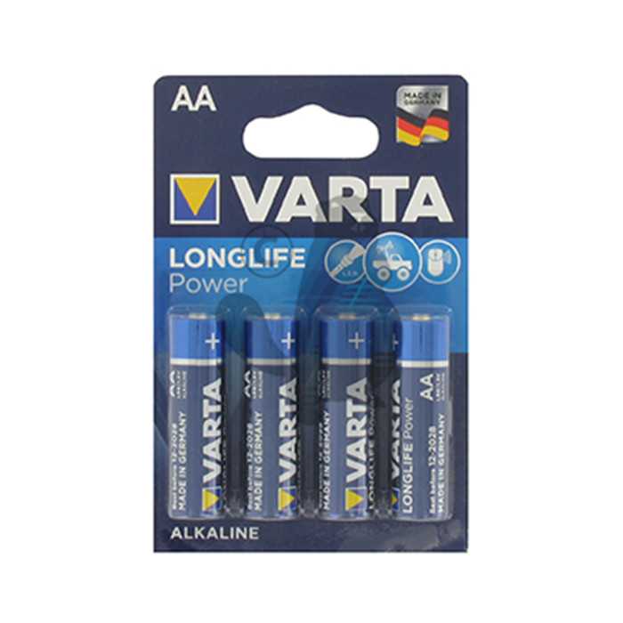 Lot de 10 piles alcalines 1 5V VARTA - Type AA LR06, 2109922, 210-9922