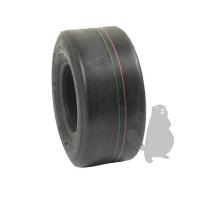 Pneumatique profil lisse 4 plis - Dimensions: 8 x 300- 4 - Montage avec chambre air, 7302254, 730-2254