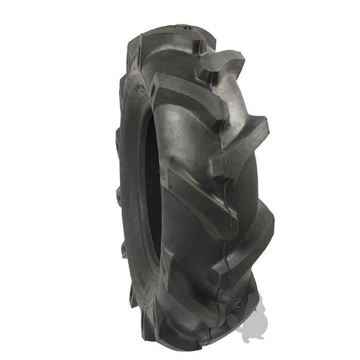 [730-2257] Pneumatique profil agraire 4 plis pour motoculteur - Dimensions: 400 x 4 - Montage avec chambre air, 7302257, 730-2257