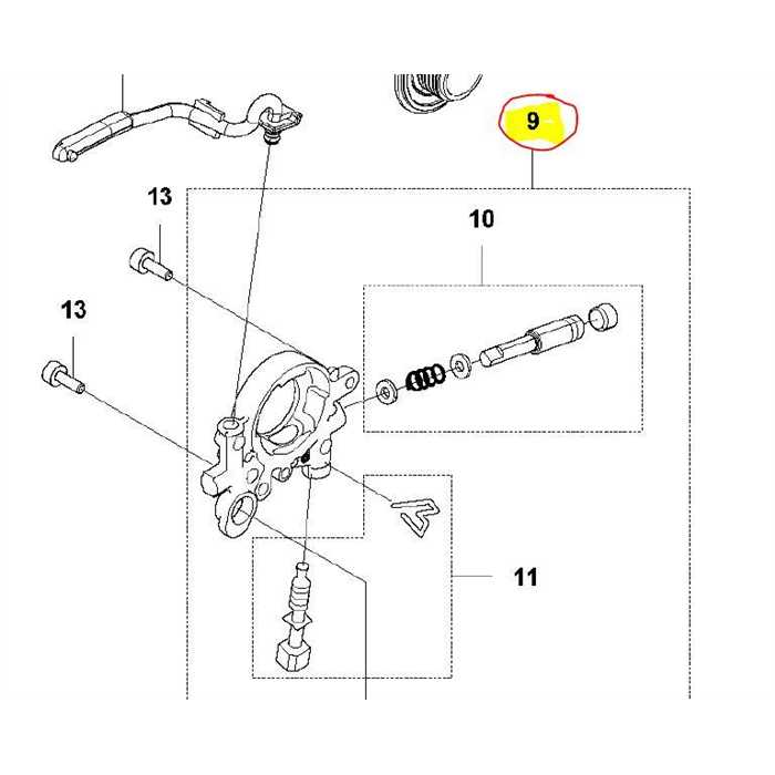 [5890284-01] Pompe huile complète HUSQVARNA 572XP, 589028401, 5890284.01