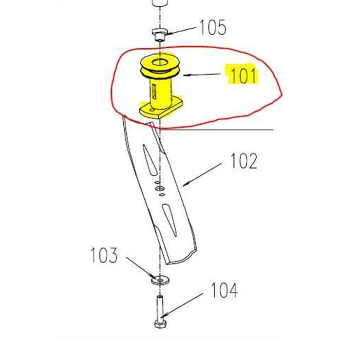 [MZ5352100220] Porte-lame GTM 535SP1, 5352100220, MZ5352100220