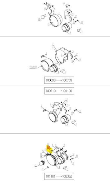 Porte-feu avant gauche, 30277, ET30277