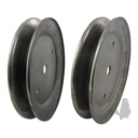 Poulie  de Palier diam,: ext:148mm adaptable AYP/ HUSQVARNA. Remplace origine: 199789, 532199789.