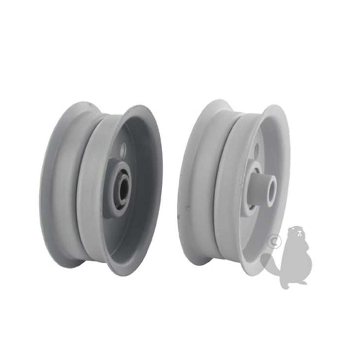 Poulie à gorge plate adaptable pour CUB CADET - MTD - MURRAY - TORO. Remplace origine: 756-04224, 75