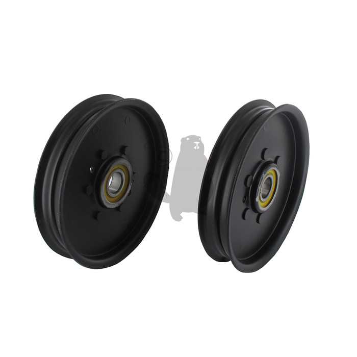 Poulie adaptable JOHN DEERE pour 325, 335, 345, G100, LX78, LX88 et quelques SABRE avec carter de co