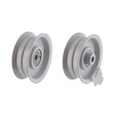 Poulie adaptable MTD pour série 500, NX09 Autodrive. Remplace origine 756-3054A.