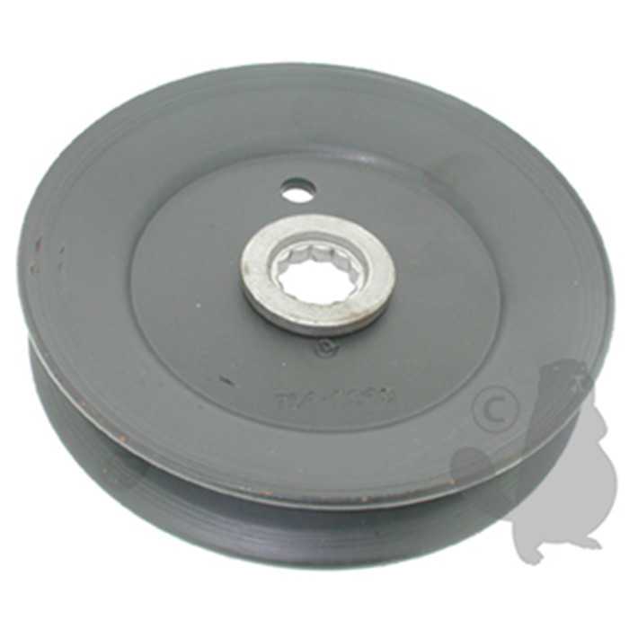 [756-0969] Poulie simple de Palier adaptable pour MTD série 600 - H: 25 4mm diam int: 15 9mm diam : ext: 127, 6206242, 620-6242