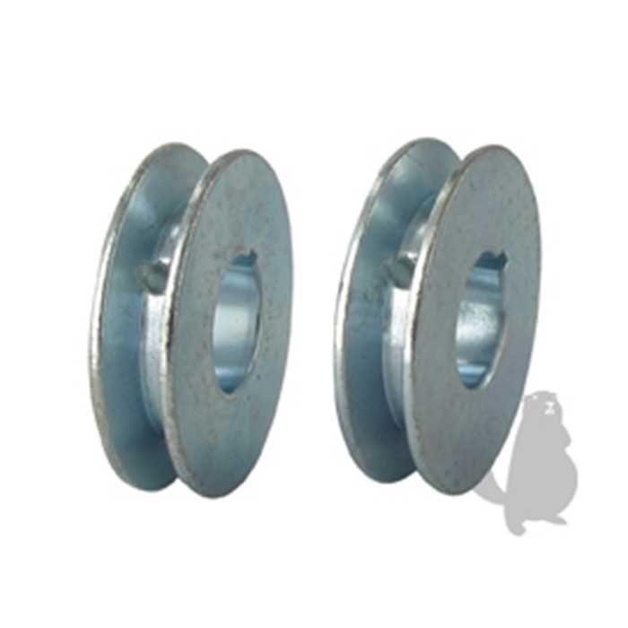 Poulie adaptable avec rainure de cale pour CASTELGARDEN CL484TR/TRE, NG464TR et R484TR/TRE - H: 14mm