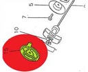 Poulie de lanceur aluminium pompe a eau Shindaiwa gp45
